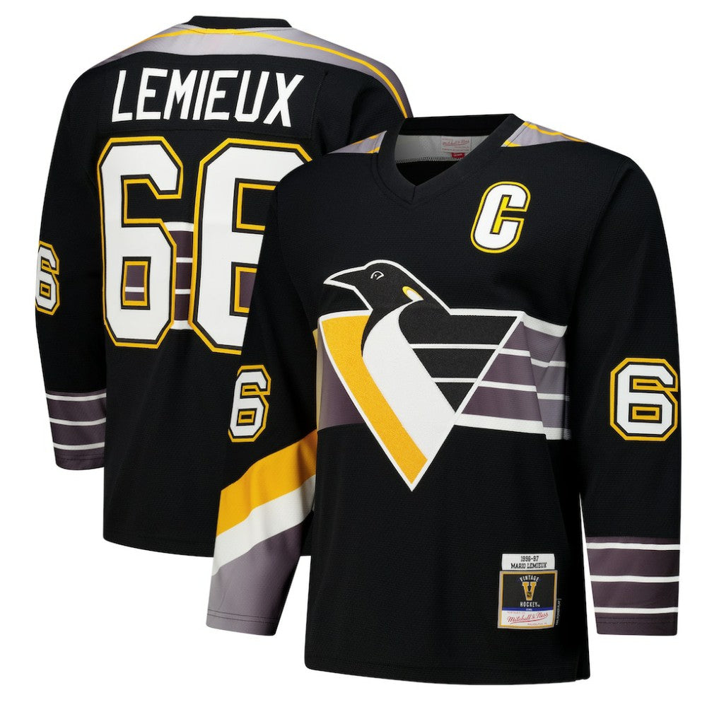 Mario Lemieux Pittsburgh Penguins 1996-97 Power Play Jersey -  NHL Jerseys