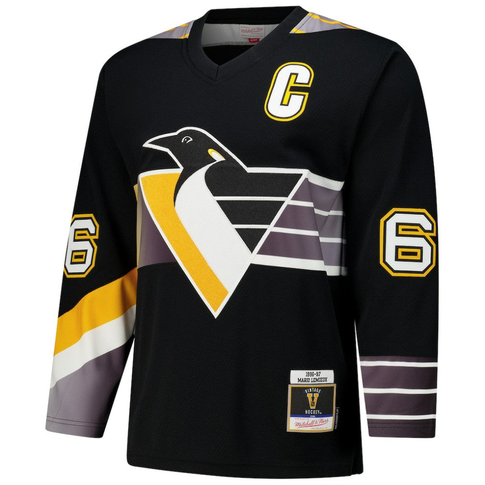 Mario Lemieux Pittsburgh Penguins 1996-97 Power Play Jersey -  NHL Jerseys