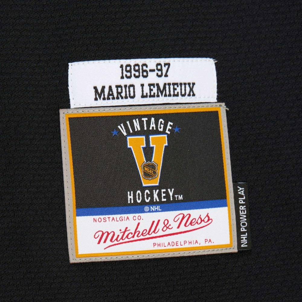 Mario Lemieux Pittsburgh Penguins 1996-97 Power Play Jersey -  NHL Jerseys