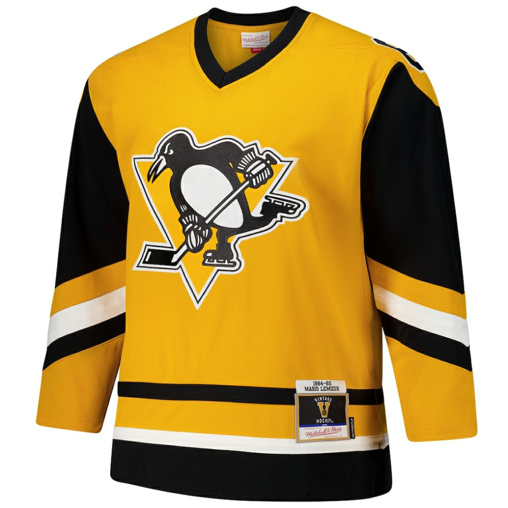 Mario Lemieux Pittsburgh Penguins 1984-85 Power Play Jersey -  NHL Jerseys