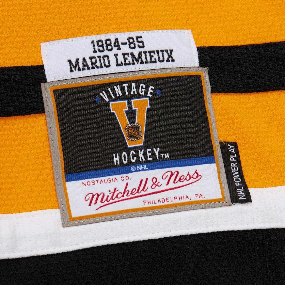 Mario Lemieux Pittsburgh Penguins 1984-85 Power Play Jersey -  NHL Jerseys