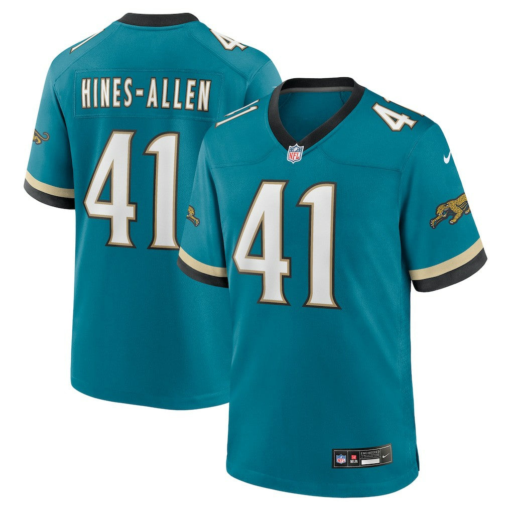 Jacksonville Jaguars Josh Hines-Allen  Prowler Throwback Player Game Jersey | NFL Online