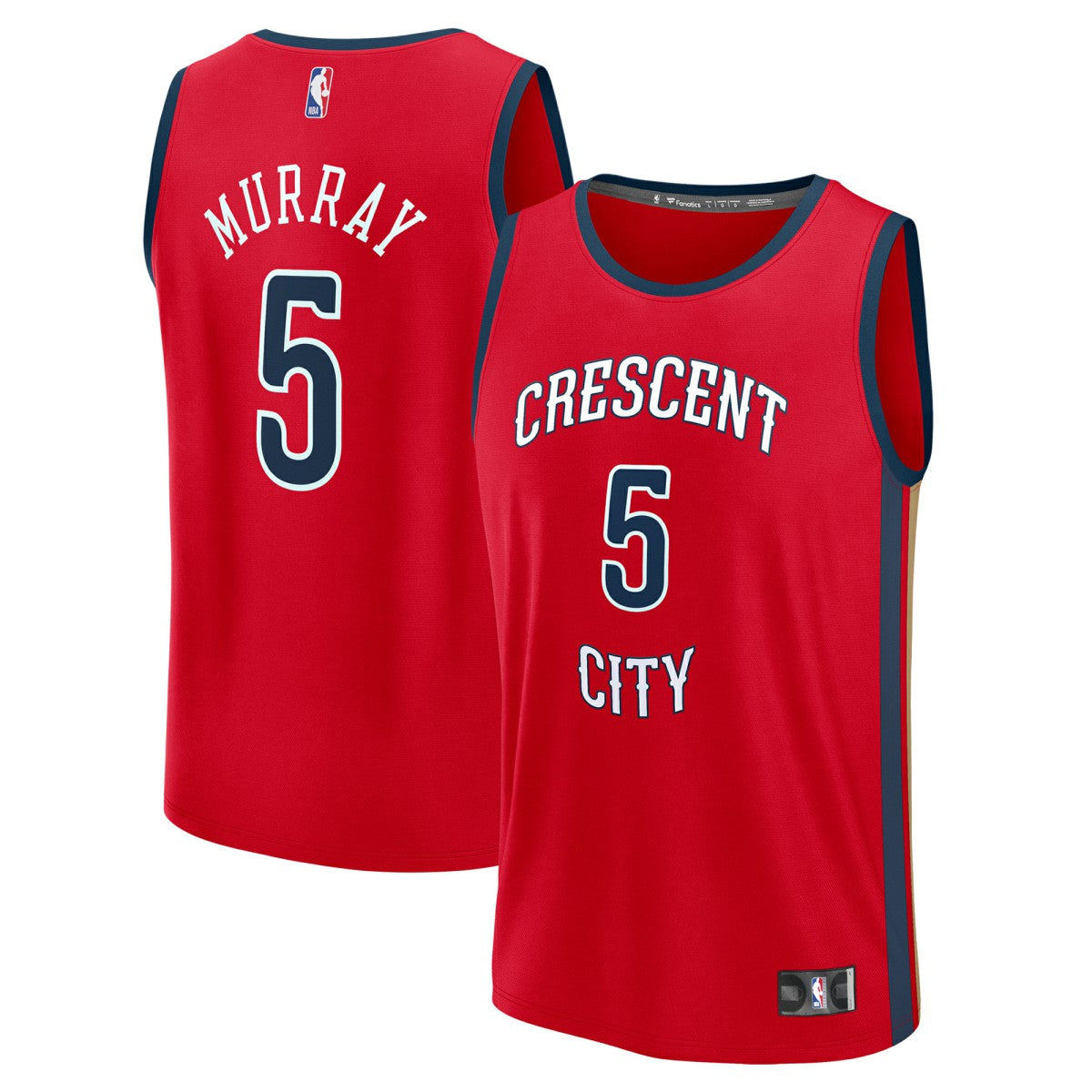 Red Dejounte Murray New Orleans Pelicans Fast Break Replica Player Jersey | NBA