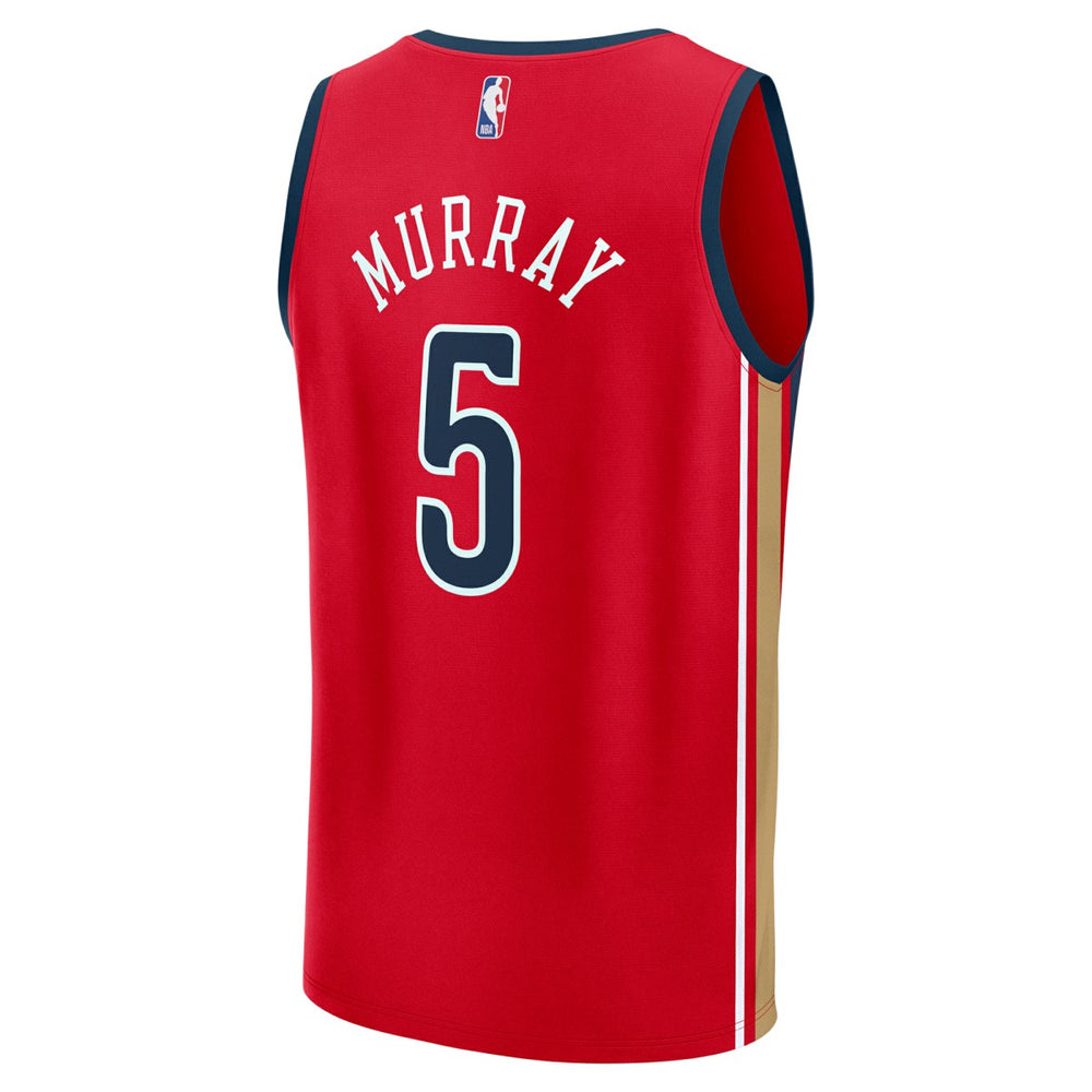 Red Dejounte Murray New Orleans Pelicans Fast Break Replica Player Jersey | NBA
