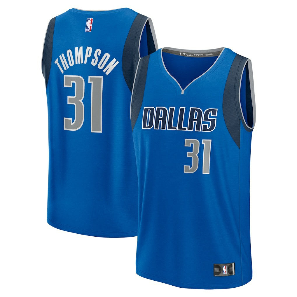 Blue Klay Thompson Dallas Mavericks Fast Break Replica Player Jersey sale | NBA