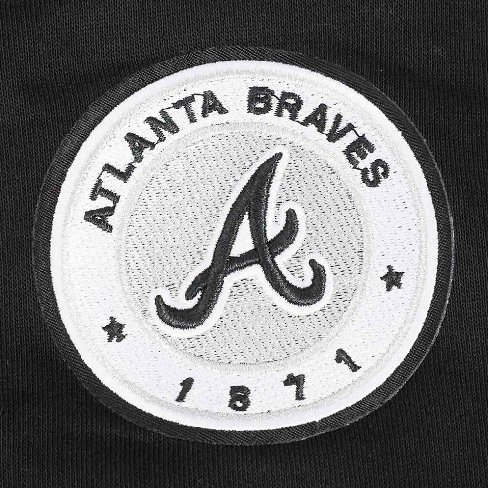 Atlanta Braves Pro Standard Women's Pearl Cropped Pullover Sweatshirt
 - MLB Pullover