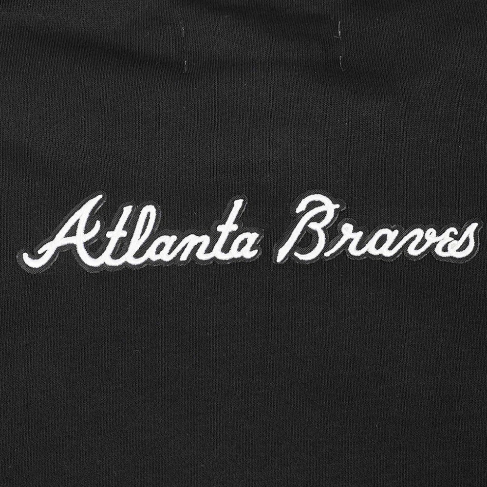 Atlanta Braves Pro Standard Women's Pearl Cropped Pullover Sweatshirt
 - MLB Pullover