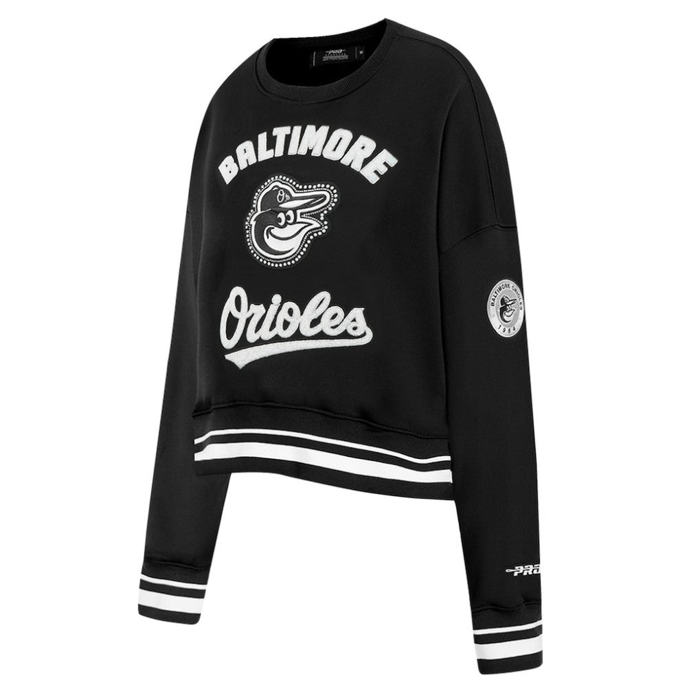 Baltimore Orioles Pro Standard Women's Pearl Cropped Pullover Sweatshirt
 - MLB Pullover