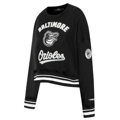 Baltimore Orioles Pro Standard Women's Pearl Cropped Pullover Sweatshirt
 - MLB Pullover