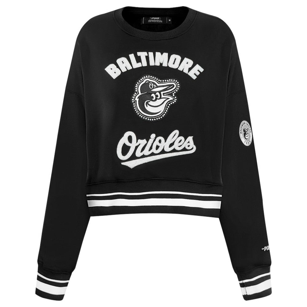 Baltimore Orioles Pro Standard Women's Pearl Cropped Pullover Sweatshirt
 - MLB Pullover