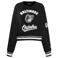 Baltimore Orioles Pro Standard Women's Pearl Cropped Pullover Sweatshirt
 - MLB Pullover