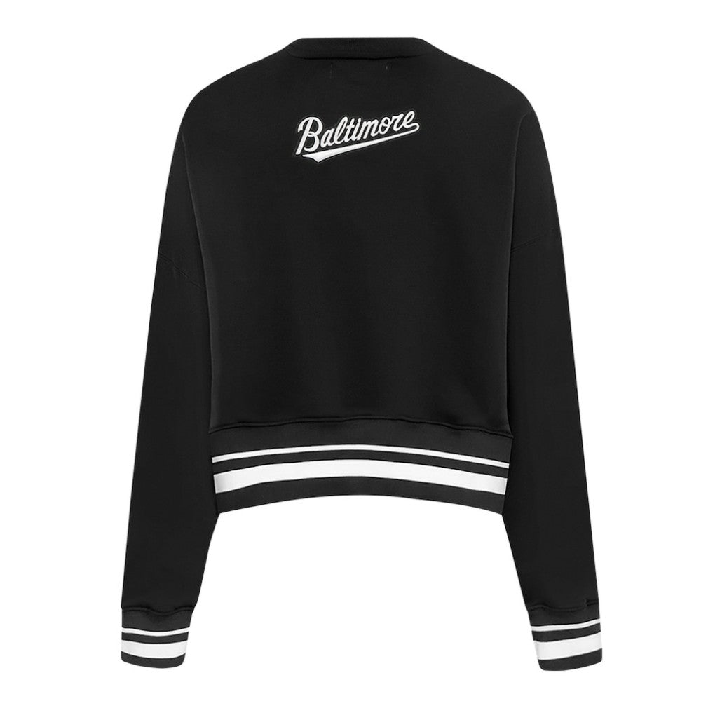 Baltimore Orioles Pro Standard Women's Pearl Cropped Pullover Sweatshirt
 - MLB Pullover