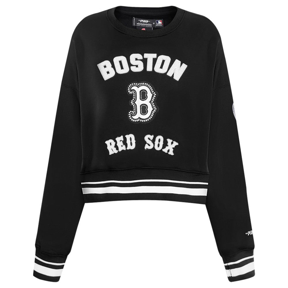 Boston Red Sox Pro Standard Women's Pearl Cropped Pullover Sweatshirt
 - MLB Pullover