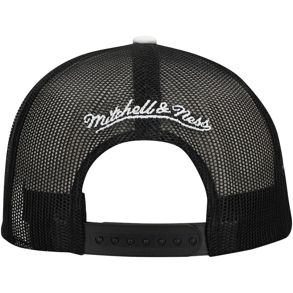 Black Brooklyn Nets Roper Trucker Snapback Hat | NBA