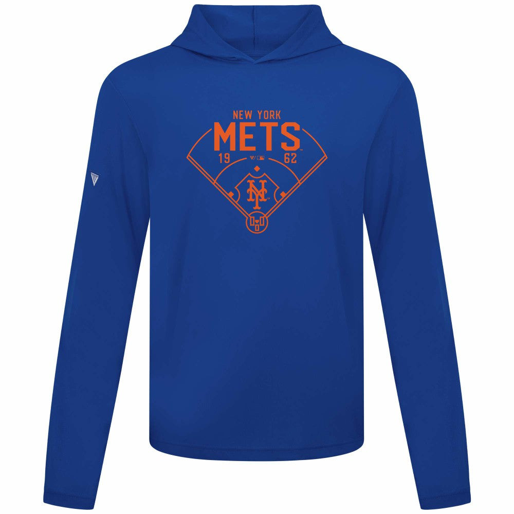 New York Mets Levelwear Anthem Home Field Pullover Hoodie - MLB Hoodies