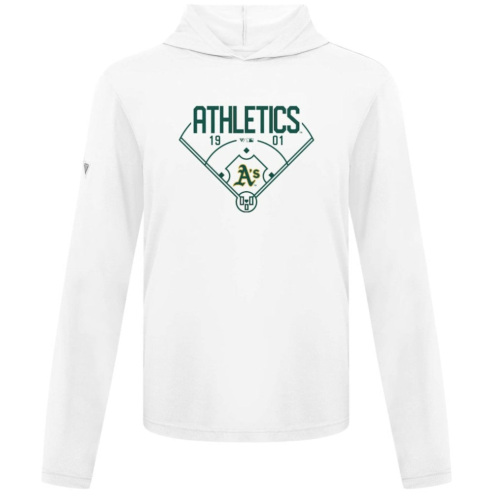 Athletics Levelwear Anthem Home Field Pullover Hoodie - MLB Hoodies