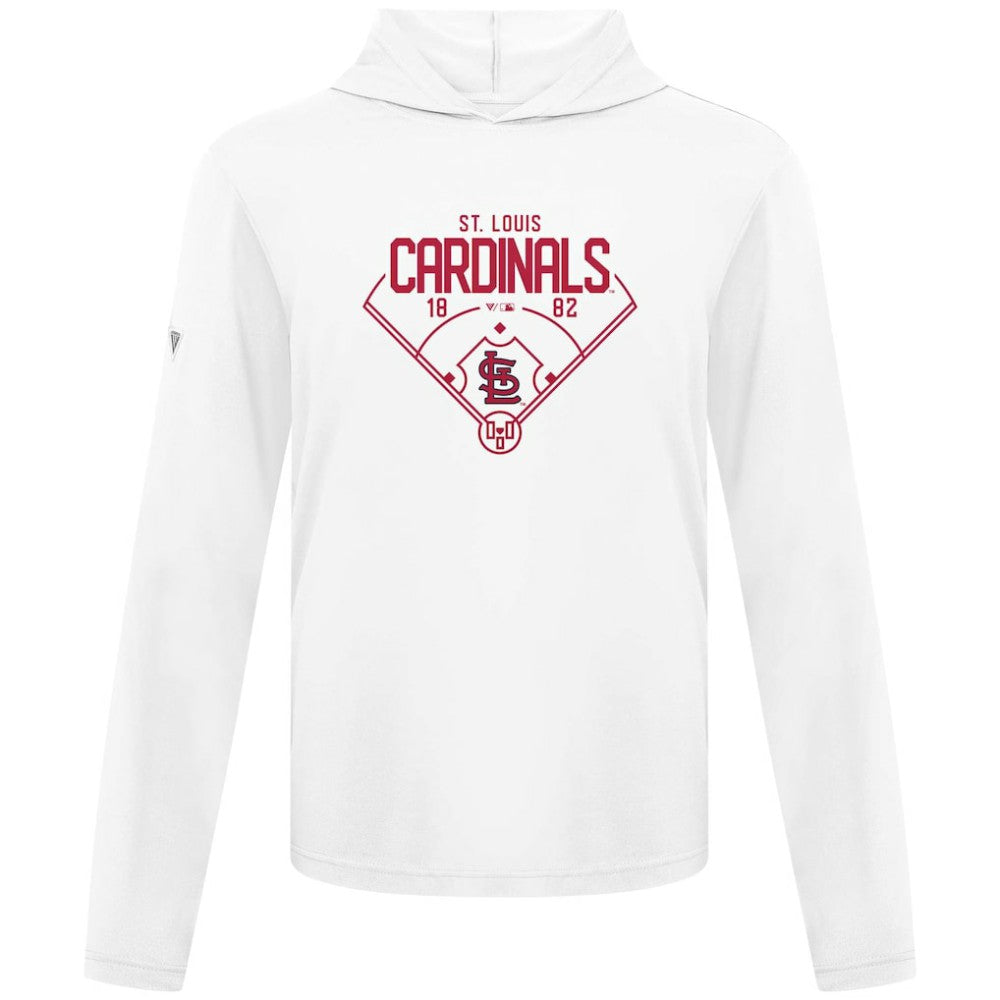 St. Louis Cardinals Levelwear Anthem Home Field Pullover Hoodie - MLB Hoodies