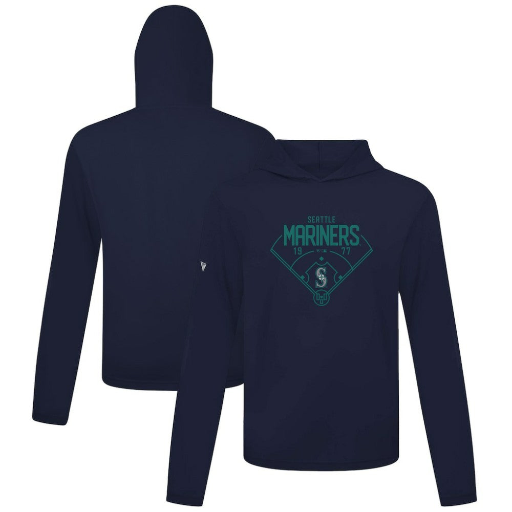 Seattle Mariners Levelwear Anthem Home Field Pullover Hoodie - MLB Hoodies