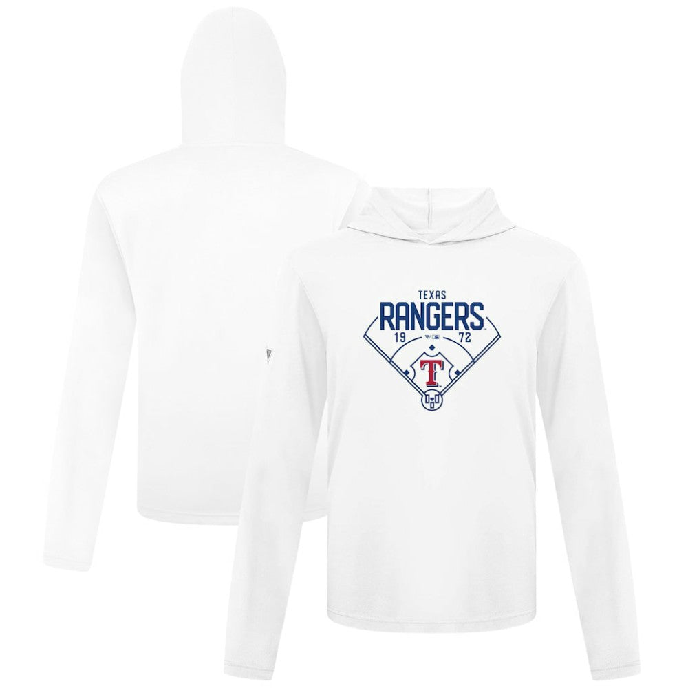 Texas Rangers Levelwear Anthem Home Field Pullover Hoodie - MLB Hoodies