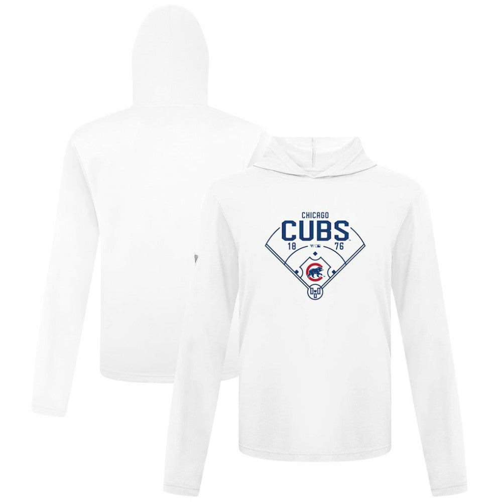 Chicago Cubs Levelwear Anthem Home Field Pullover Hoodie - MLB Hoodies
