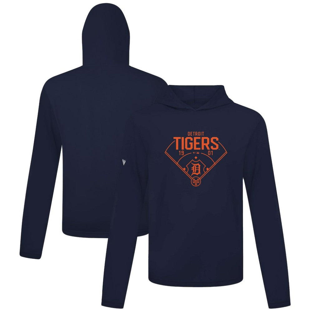 Detroit Tigers Levelwear Anthem Home Field Pullover Hoodie - MLB Hoodies
