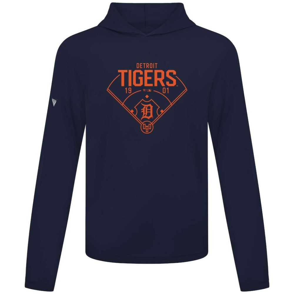 Detroit Tigers Levelwear Anthem Home Field Pullover Hoodie - MLB Hoodies