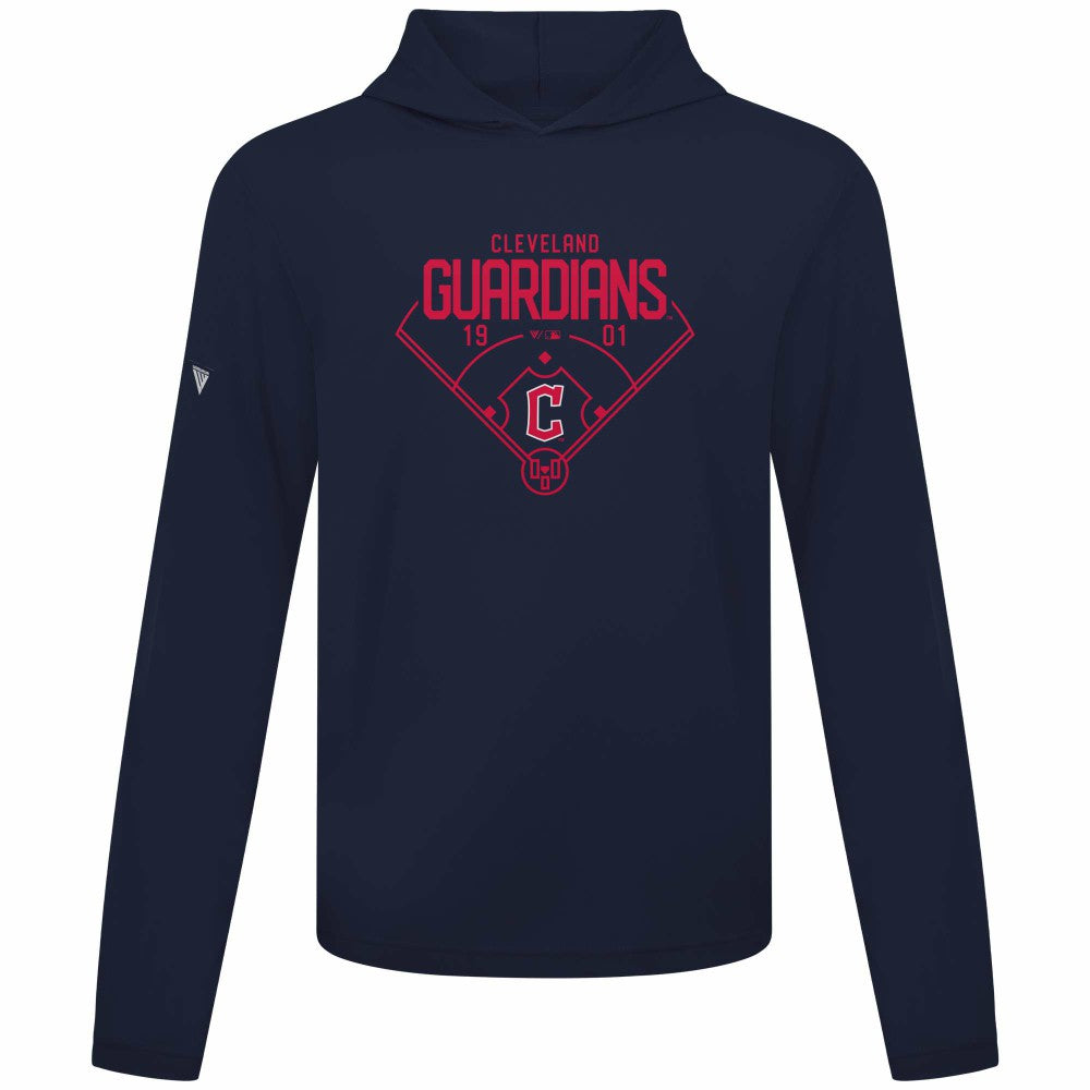Cleveland Guardians Levelwear Anthem Home Field Pullover Hoodie - MLB Hoodies