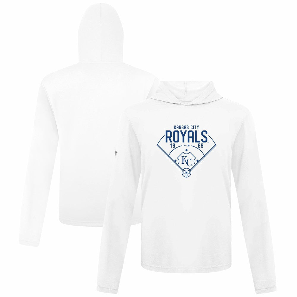 Kansas City Royals Levelwear Anthem Home Field Pullover Hoodie - MLB Hoodies