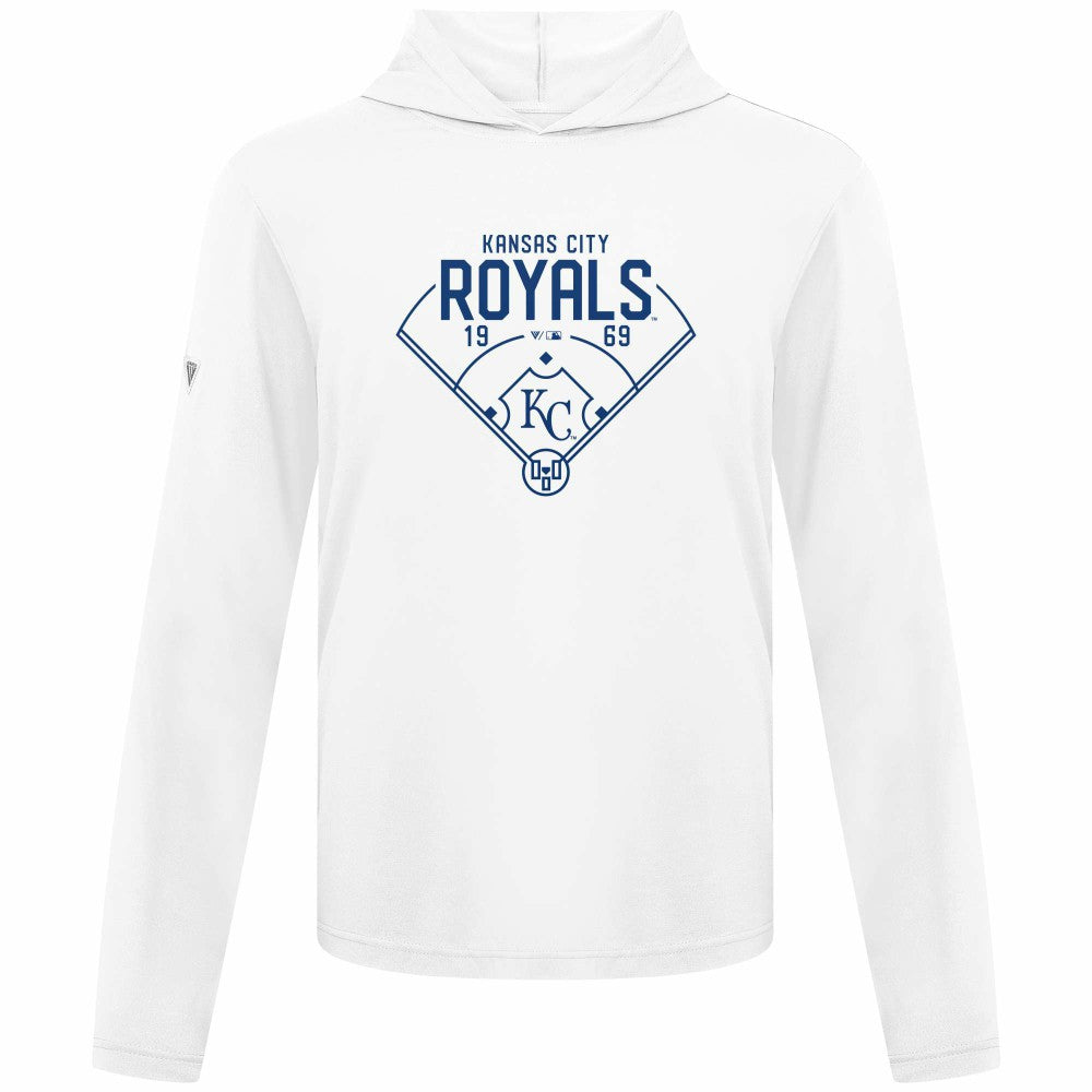 Kansas City Royals Levelwear Anthem Home Field Pullover Hoodie - MLB Hoodies