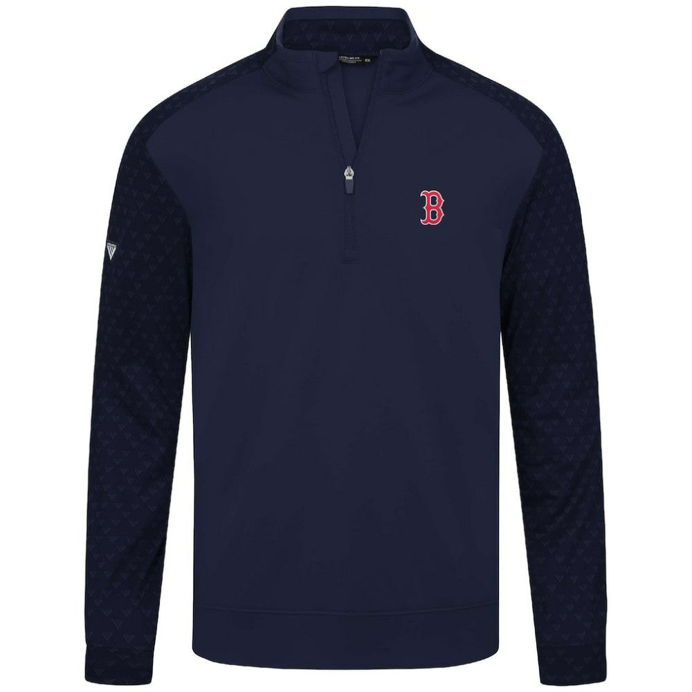 Boston Red Sox Levelwear Aztec Insignia 2.0 Quarter-Zip Pullover Top - MLB Pullover