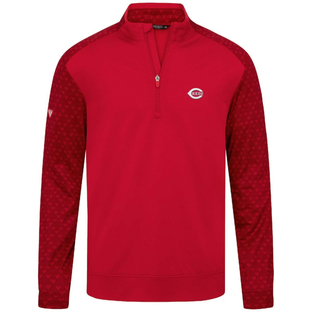 Cincinnati Reds Levelwear Aztec Insignia 2.0 Quarter-Zip Pullover Top - MLB Pullover