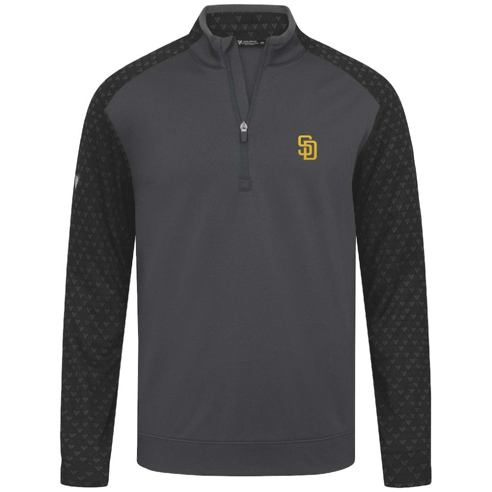San Diego Padres Levelwear Aztec Insignia 2.0 Quarter-Zip Pullover Top - MLB Pullover