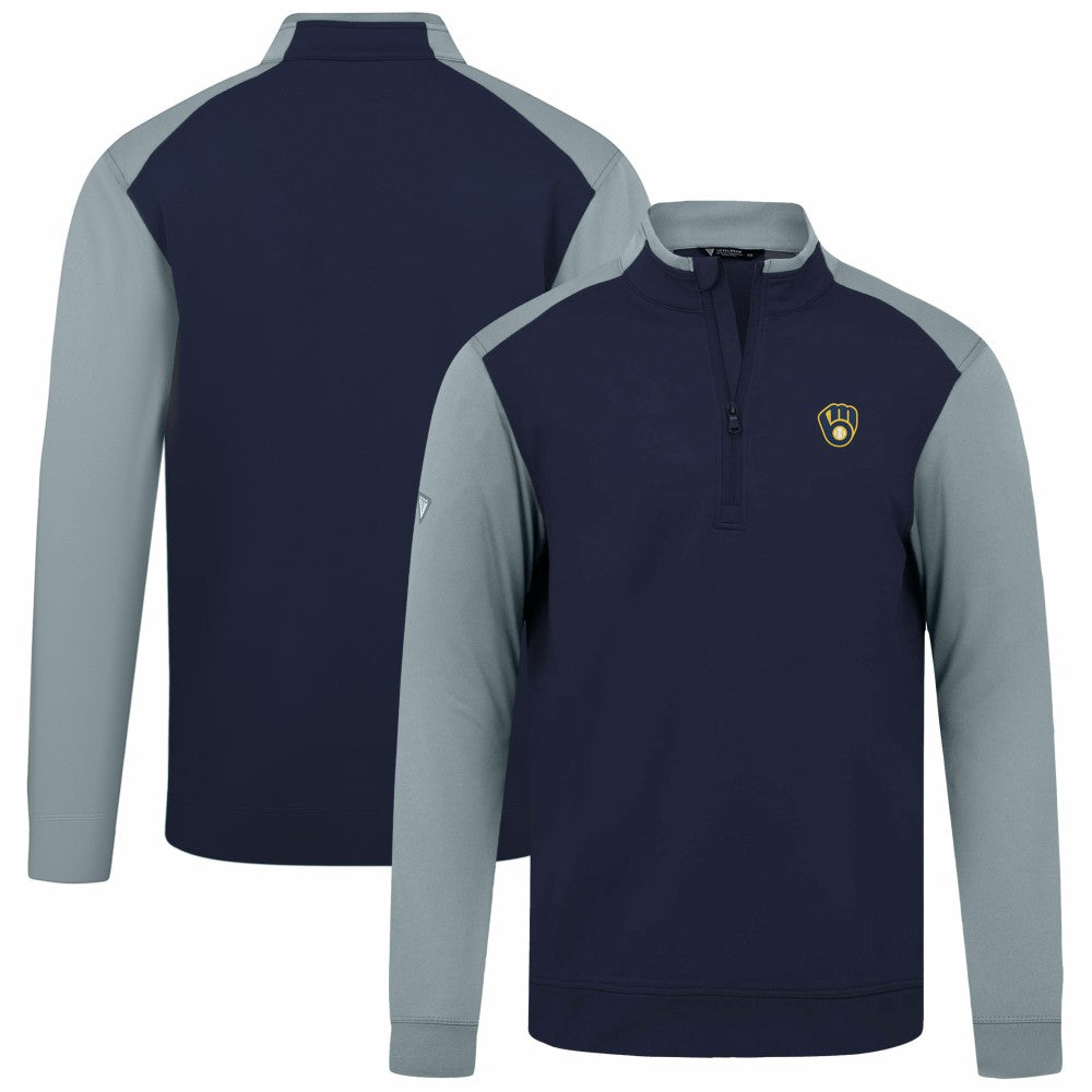 Milwaukee Brewers Levelwear Insignia 2.0 Quarter-Zip Pullover Top - MLB Pullover