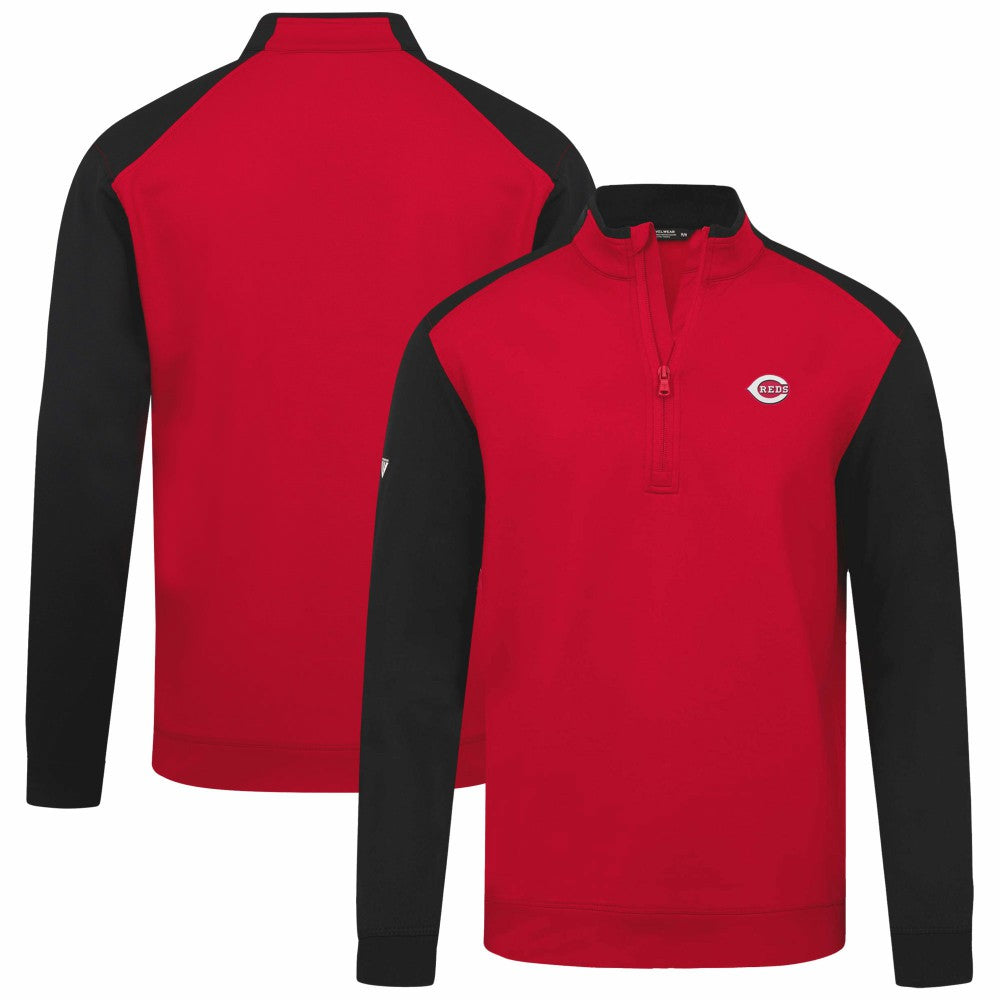 Cincinnati Reds Levelwear Insignia 2.0 Quarter-Zip Pullover Top - MLB Pullover