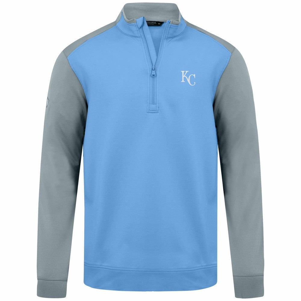 Kansas City Royals Levelwear Insignia 2.0 Quarter-Zip Pullover Top - MLB Pullover