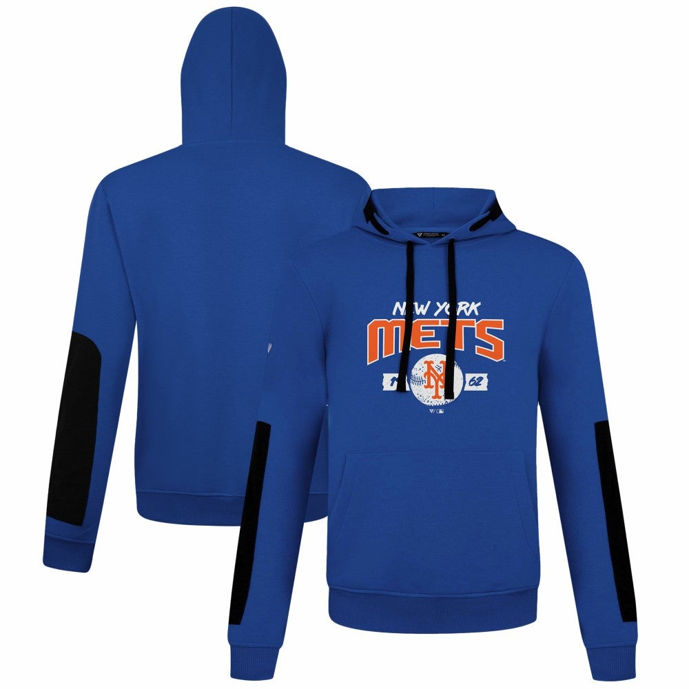 New York Mets Levelwear Bombay Pullover Hoodie - MLB Hoodies