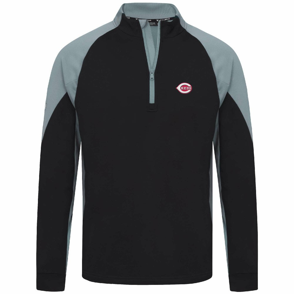Cincinnati Reds Levelwear Cadet Insignia 2.0 Raglan Quarter-Zip Jacket - MLB Jackets