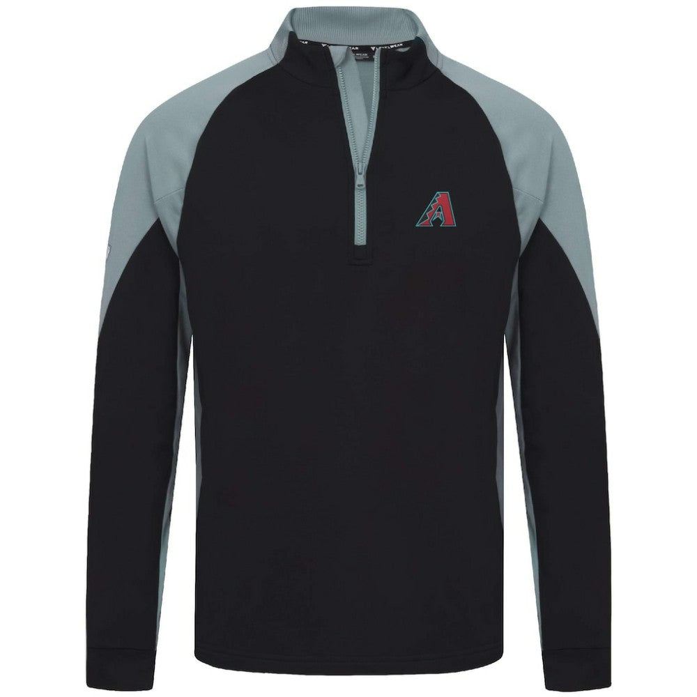 Arizona Diamondbacks Levelwear Cadet Insignia 2.0 Raglan Quarter-Zip Jacket - MLB Jackets