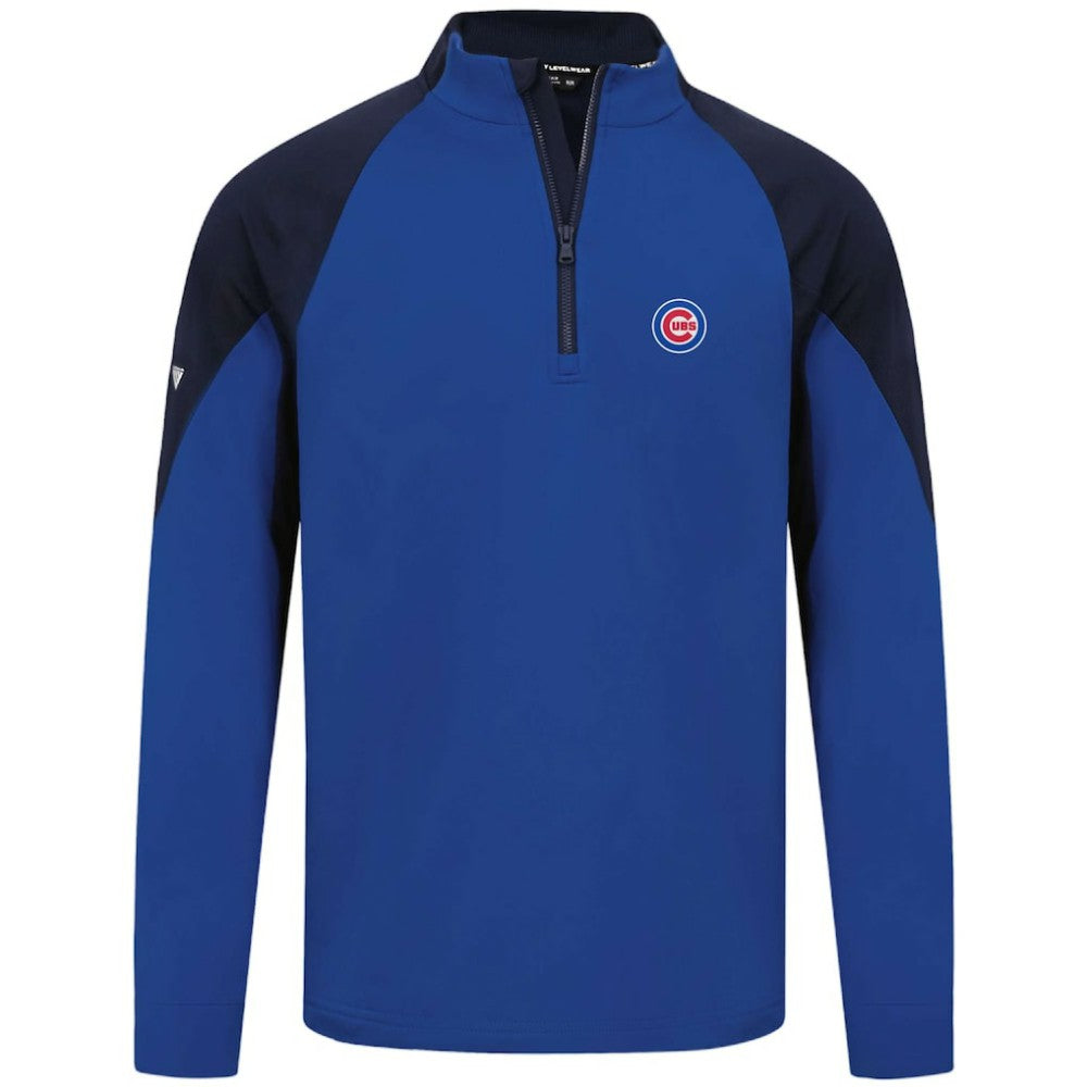 Chicago Cubs Levelwear Cadet Insignia 2.0 Raglan Quarter-Zip Jacket - MLB Jackets