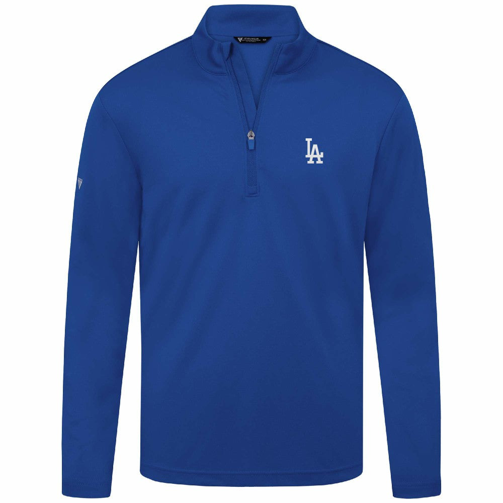 Los Angeles Dodgers Levelwear Heron Insignia 2.0 Quarter-Zip Jacket - MLB Jackets