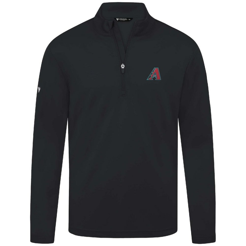 Arizona Diamondbacks Levelwear Heron Insignia 2.0 Quarter-Zip Jacket - MLB Jackets