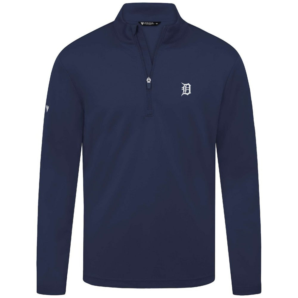 Detroit Tigers Levelwear Heron Insignia 2.0 Quarter-Zip Jacket - MLB Jackets