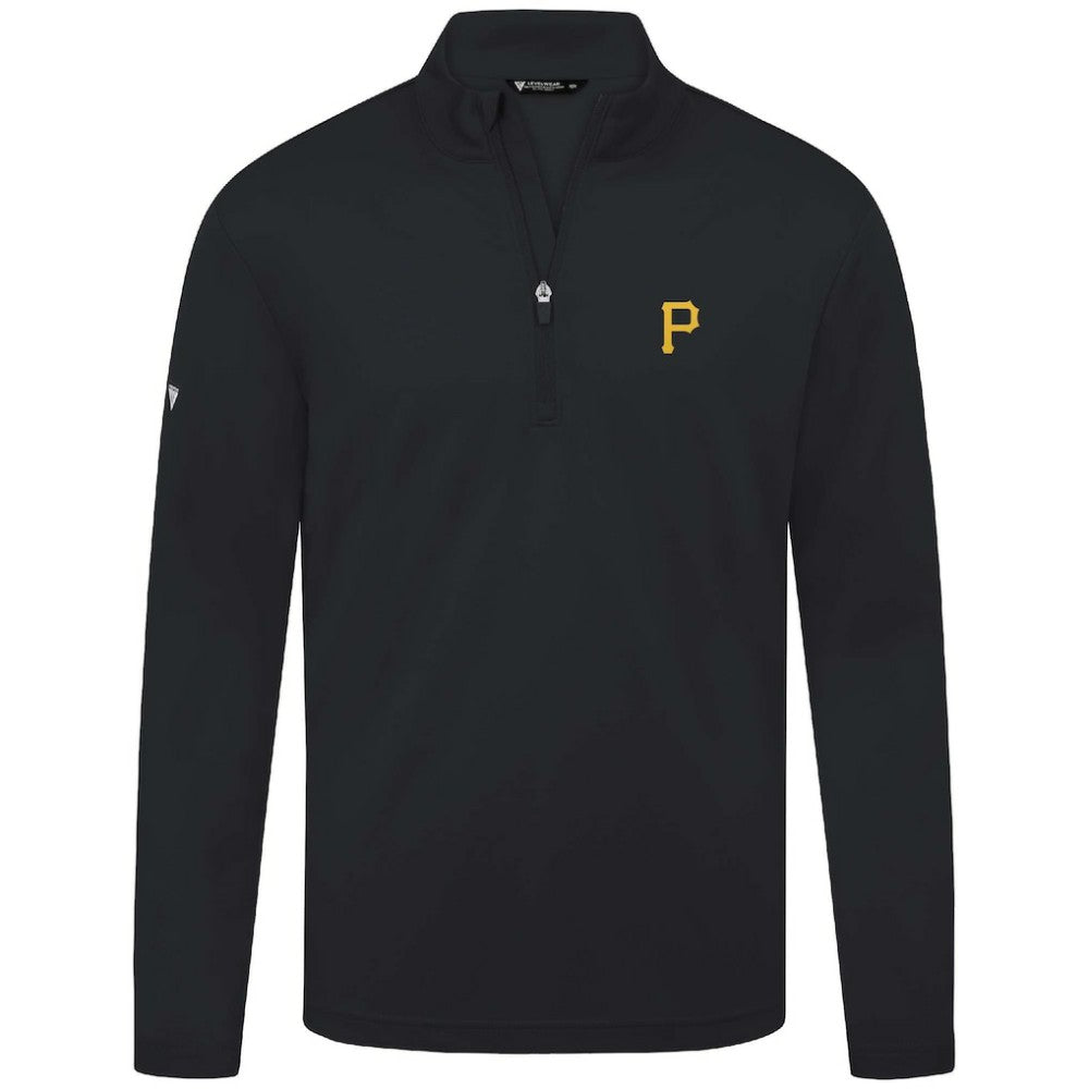 Pittsburgh Pirates Levelwear Heron Insignia 2.0 Quarter-Zip Jacket - MLB Jackets