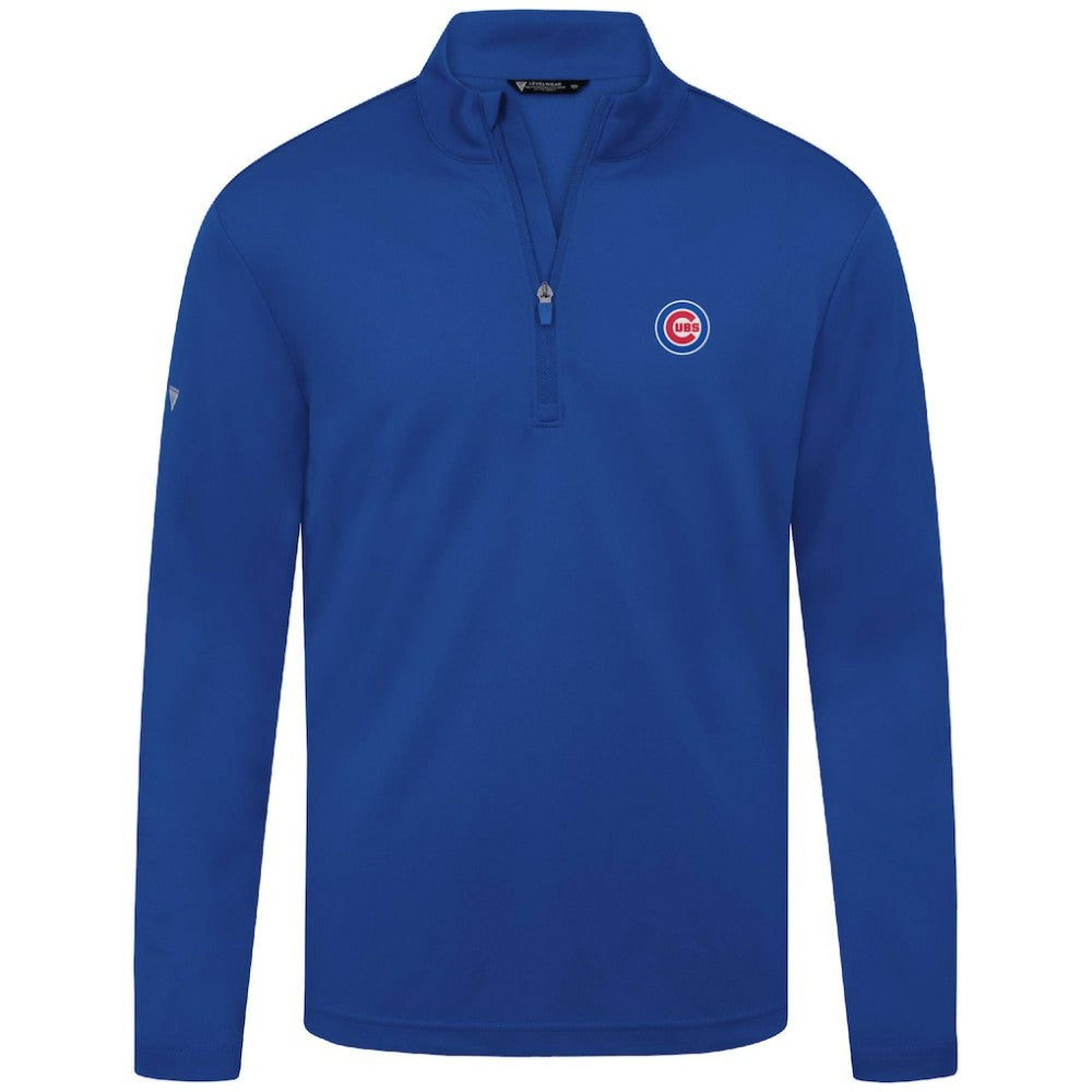 Chicago Cubs Levelwear Heron Insignia 2.0 Quarter-Zip Jacket - MLB Jackets