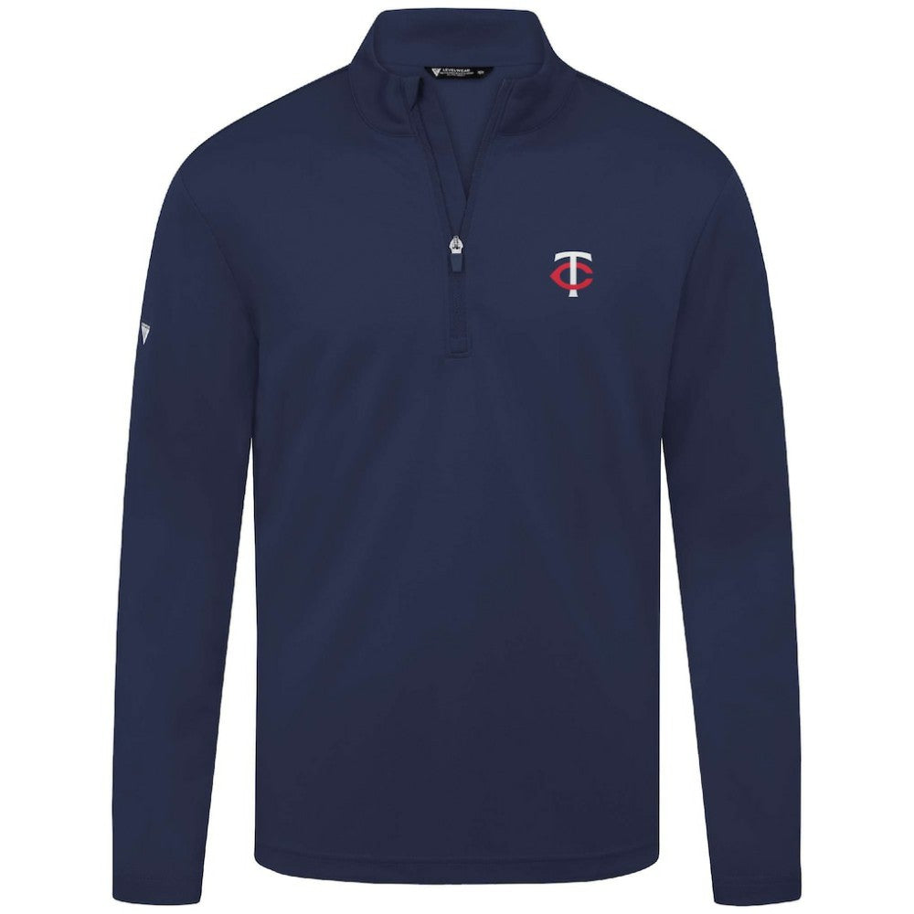 Minnesota Twins Levelwear Heron Insignia 2.0 Quarter-Zip Jacket - MLB Jackets