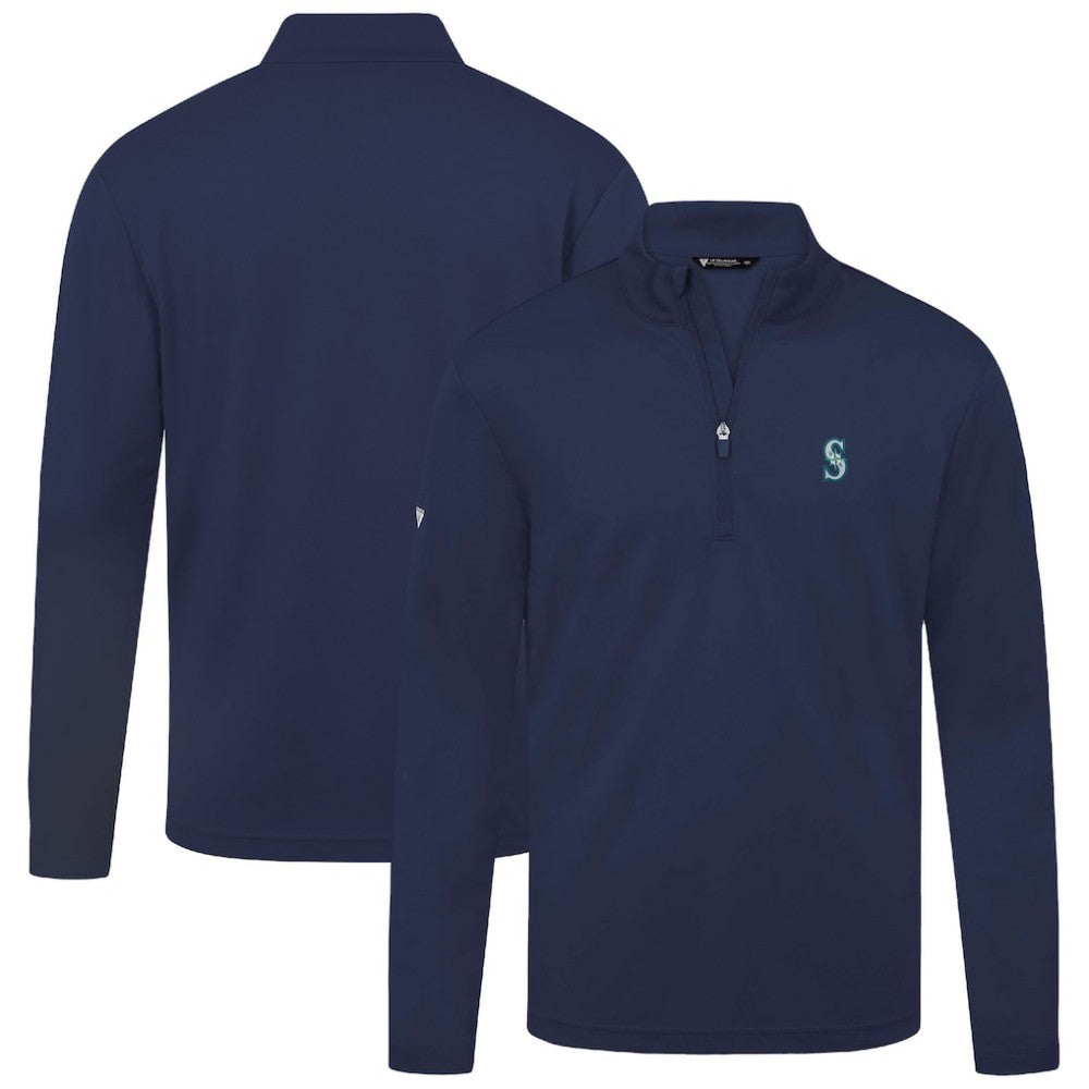 Seattle Mariners Levelwear Heron Insignia 2.0 Quarter-Zip Jacket - MLB Jackets