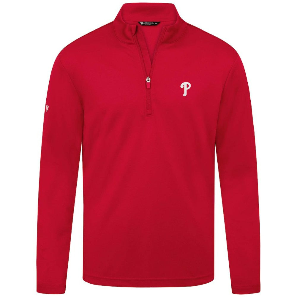 Philadelphia Phillies Levelwear Heron Insignia 2.0 Quarter-Zip Jacket - MLB Jackets