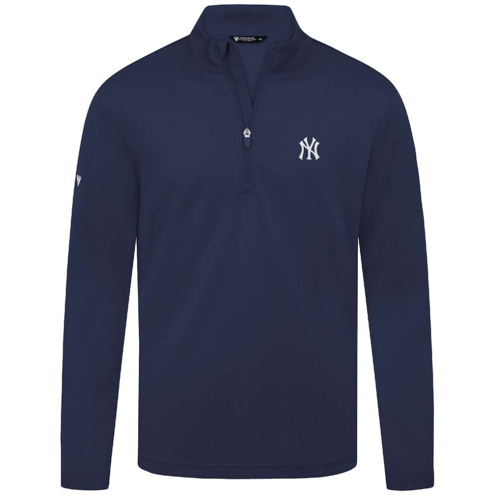 New York Yankees Levelwear Heron Insignia 2.0 Quarter-Zip Jacket - MLB Jackets
