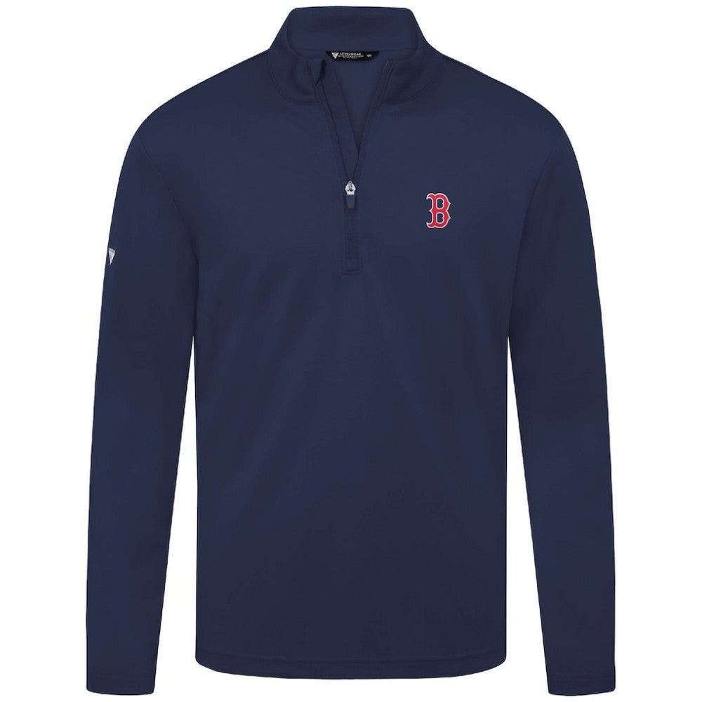 Boston Red Sox Levelwear Heron Insignia 2.0 Quarter-Zip Jacket - MLB Jackets