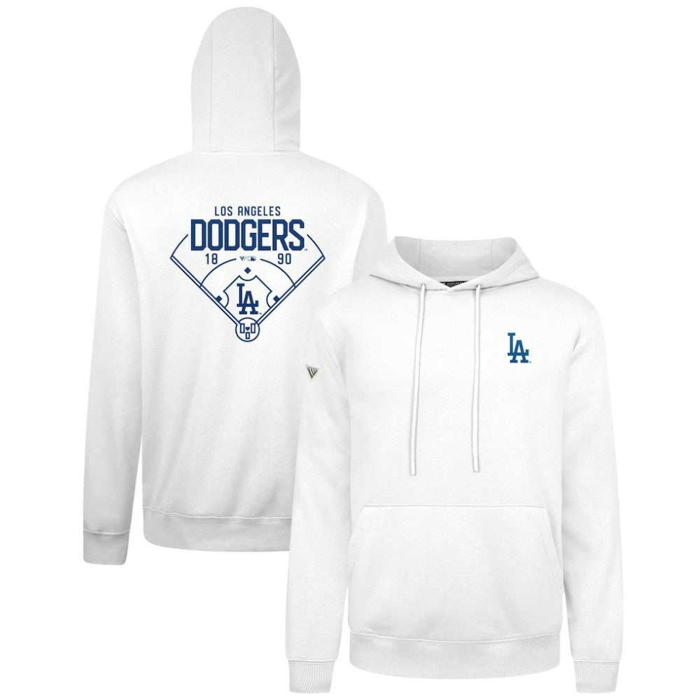 Los Angeles Dodgers Levelwear Podium Primary Pullover Hoodie - MLB Hoodies